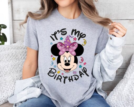 Disney Minnie Birthday Shirt, Its My Birthday Girl Shirt