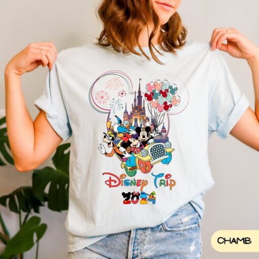 Comfort Colors Unisex Disney Trip Shirts