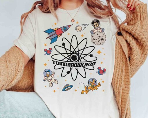 Disney Parks Tomorrowland Mickey and Friends Space T-shirt