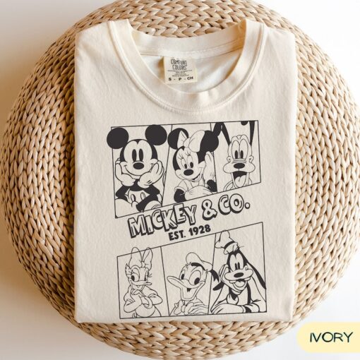 Comfort Colors® Mickey And Friends Shirt, Disney Trip Tee