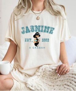 Disney Princess Jasmine Porrtrait Retro Shirt