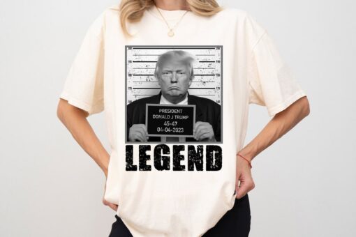 Trump Mugshot Comfort Colors, Patriotic Shirt