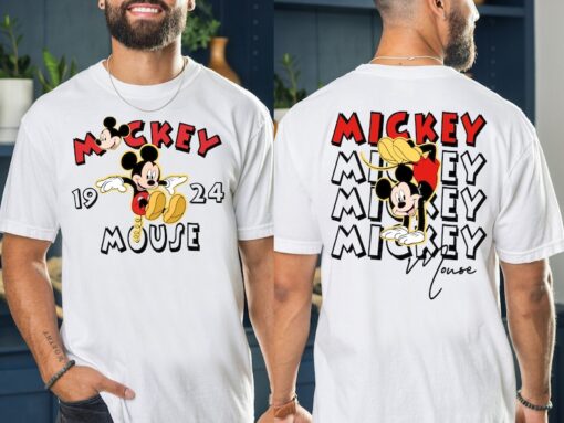 Disney Mickey Mouse Est 1924 Shirt, Disneyland Trip Shirt