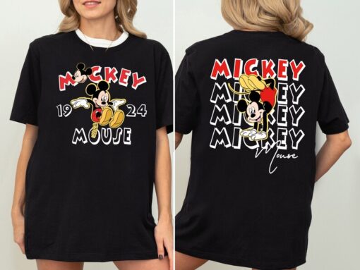 Disney Mickey Mouse Est 1924 Shirt, Disneyland Trip Shirt