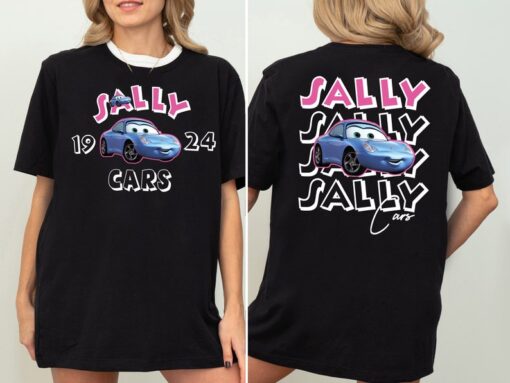 Disney Sally Cars Shirt, Cars Land Piston Cup Tee, McQueen Cars Shirt