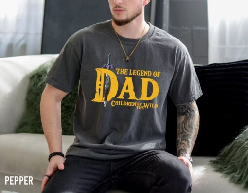 The Legend Of Dad Children Of The Wild T-Shirt, Best Dad Ever Shirt