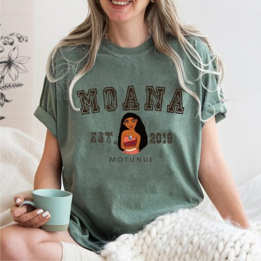 Comfort Colors Disney Princess Moana Shirt, Disney Vacation Shirt