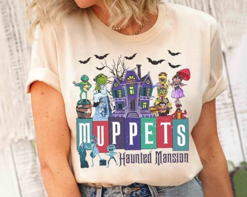 Disney Muppets Show Custom The Haunted Mansion Shirt, Stretching Room