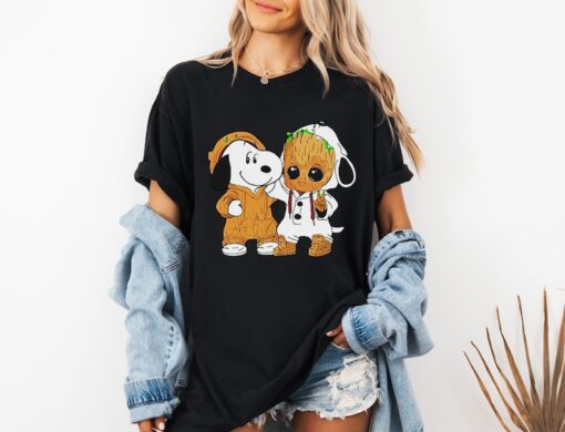 Disney Groot and Friend T-Shirt, Baby Groot Cute Shirt