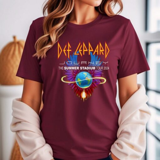 Def Leppard And Journey Summer Stadium Tour Shirts