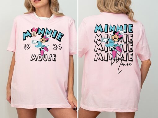 Disney Minnie Mouse Est 1924 Shirt, Disneyland Girls Trip Shirt