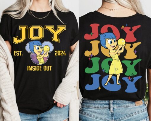 Joy Est. 2024 Inside Out T-Shirt, Inside Out Characters Shirt