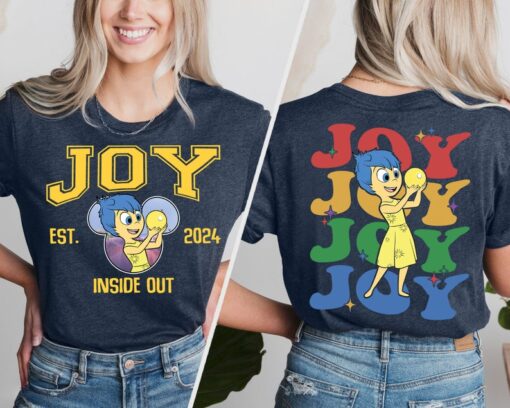 Joy Est. 2024 Inside Out T-Shirt, Inside Out Characters Shirt