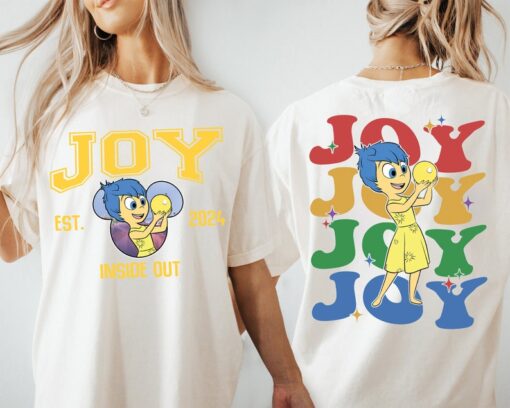 Joy Est. 2024 Inside Out T-Shirt, Inside Out Characters Shirt