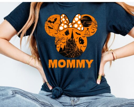 Halloween Mommy Shirt, Spooky Halloween Mickey Ears T-Shirt