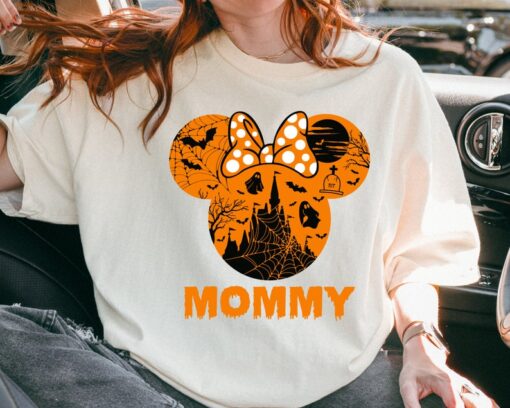 Halloween Mommy Shirt, Spooky Halloween Mickey Ears T-Shirt