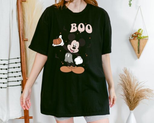 Halloween Cartoon Character T-Shirt, Spooky Cute Graphic Tee