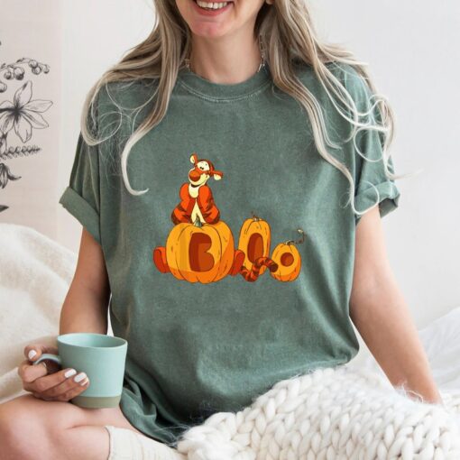 Halloween Tigger Pumpkins Boo Shirt