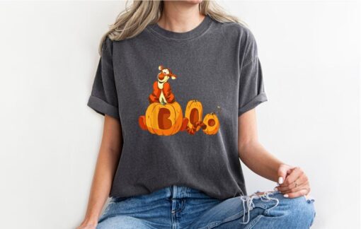 Halloween Tigger Pumpkins Boo Shirt