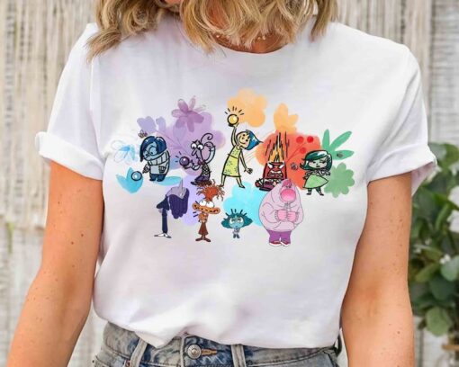 Pixar Inside Out Characters Group T-shirt, Today Is A Core Memory Day