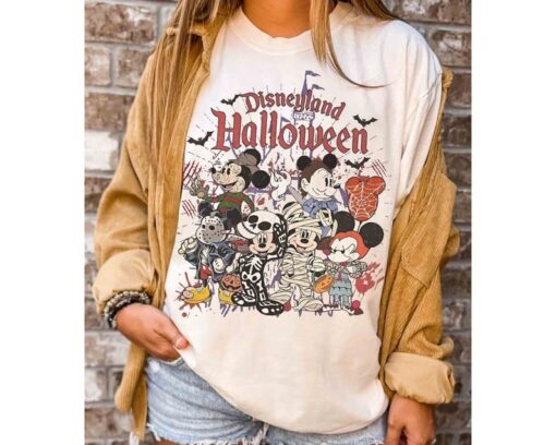 Mickey Mouse Balloon Costume Horror Characters Shirts