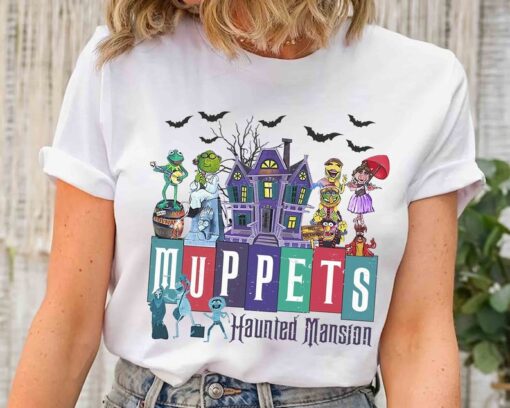 Disney Muppets Show Custom The Haunted Mansion Shirt, Stretching Room