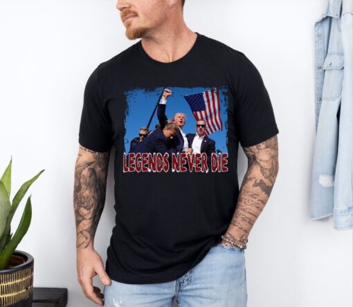 Comfort Colors® Trump Shooting T-Shirt, Viral Trump Shot Shirt