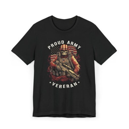 Army Veteran t-shirt // Army retired // Military theme apparel //