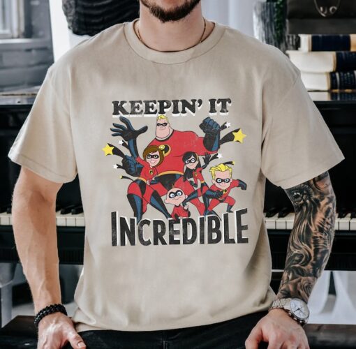 Disney Pixar The Incredibles Keepin It Graphic T-Shirt