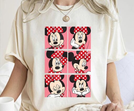 Disney Minnie Mouse Cute T-shirt, Classic Mickey and Minnie Shirt