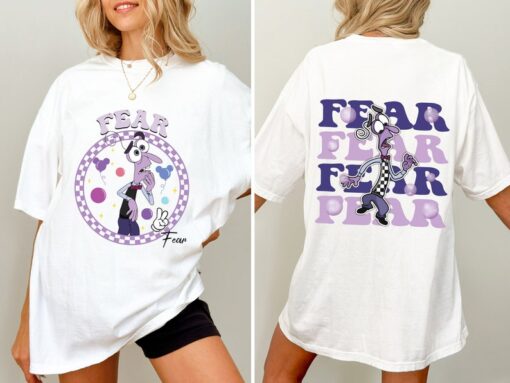 2-Sided Inside Out 2 Fear T-shirt