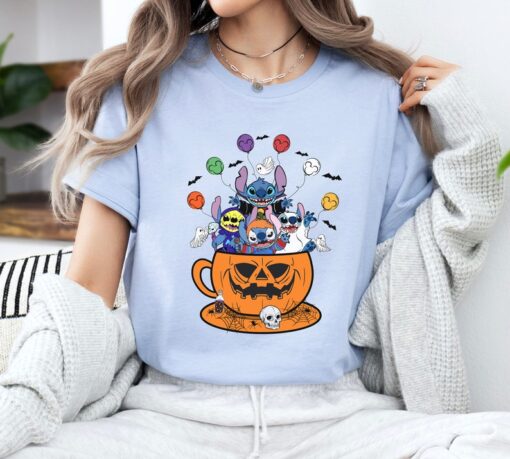 Disney Lilo & Stitch Halloween Cup Stitch Costume Shirt