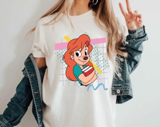 Disney A Goofy Movie Roxanne T-Shirt, Disneyland Family Matching Shirt