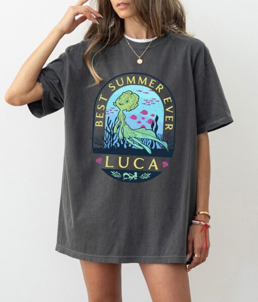 Disney Pixar Luca Best Summer Ever T-Shirt