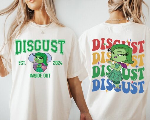 Disgust Est. 2024 Inside Out T-Shirt, Inside Out Characters Shirt