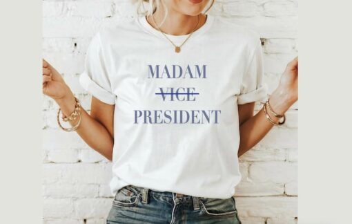 Kamala Harris 2024 T-Shirt, Madam Vice President, Biden Drop Out