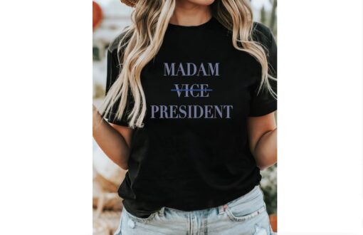 Kamala Harris 2024 T-Shirt, Madam Vice President, Biden Drop Out