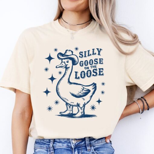 Silly Goose On The Loose Shirt, Silly Goose Farm T-Shirt