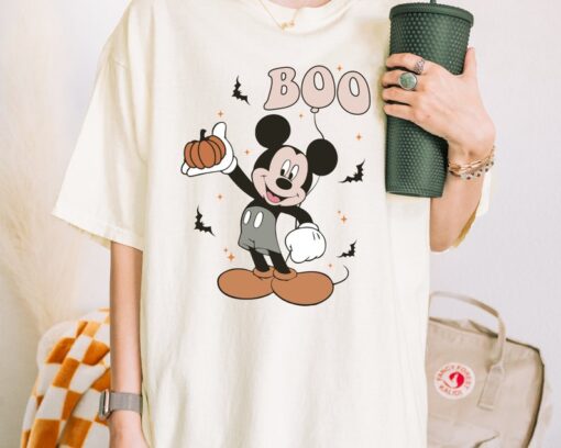 Halloween Cartoon Character T-Shirt, Spooky Cute Graphic Tee