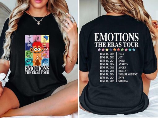 Emotions The Eras Tour Inside Out 2 Shirt