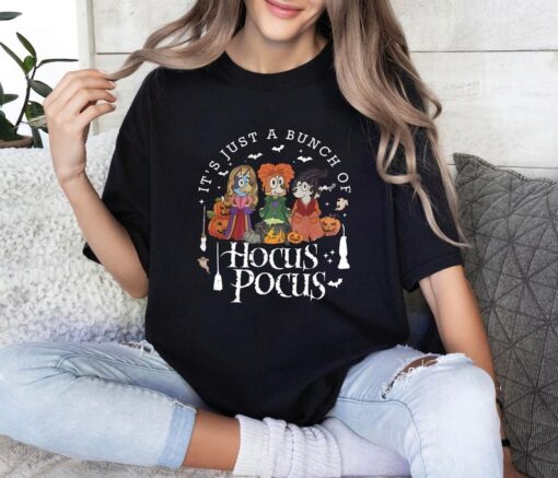 Disney Halloween Hocus Pocus Shirt, It's Just A Bunch Of Hocus Pocus