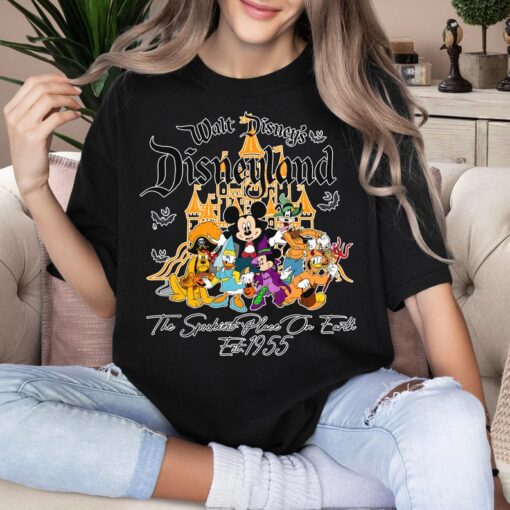 Retro Mickey Family Halloween T-Shirt