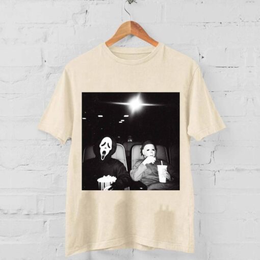 Halloween Michael Myers and Ghost Face Shirt