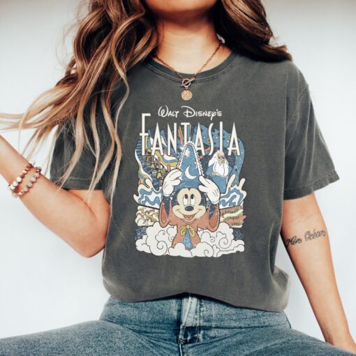 Comfort Colors® Disney Fantasia Tee, Fantasia Sorcerer Shirt