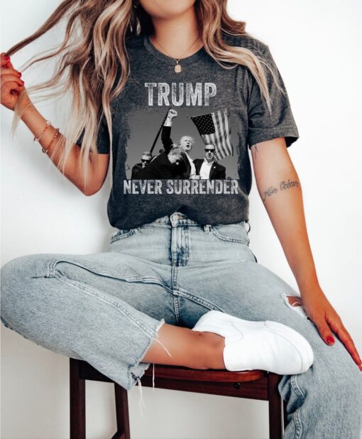 Trump Assassination T-Shirt, Donald Trump Shooting Shirt