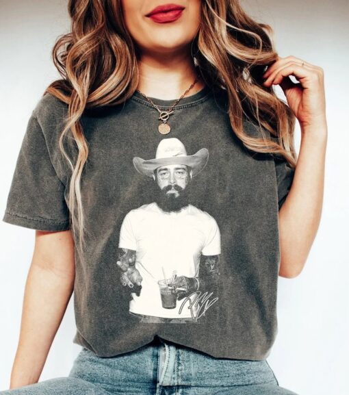 Cowboy Post Shirt - Country Tee, Post Malone Shirt