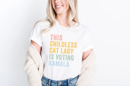 Childless Cat Lady For Kamala, Childless Cat Ladies Is Voting