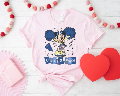 Minnie Mouse Cheer Mom Shirt, Disney The Cheerleading Worlds Tshirt