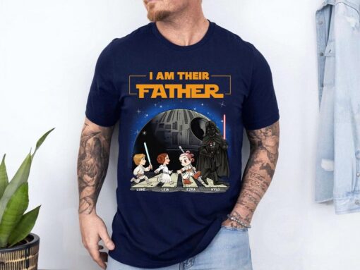 Personalized I Am Their Father Shirt, Custom I Am Their Father T-Shirt