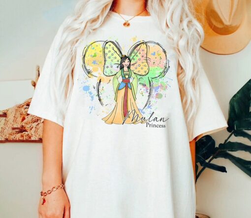 Retro Disney Mulan Princess Shirt